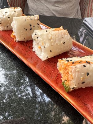 Crab rolls   at Planta Queen in Chicago