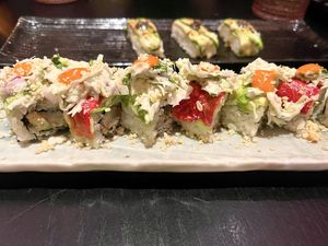 Rainbow roll  at Planta Queen in Chicago