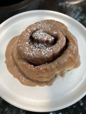 Cinnamon roll   at Planta Queen in Chicago