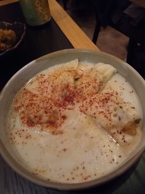 Potato dumpling at Planta Queen in Chicago