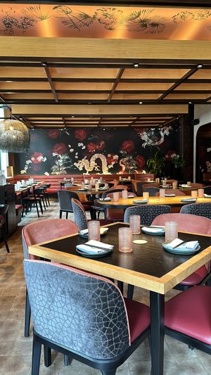 Super chic decor  at Planta Queen in Chicago