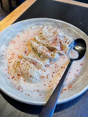 Potato dumplings  at Planta Queen in Chicago