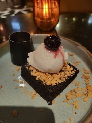 Brownie Sundae at Planta Queen in Chicago