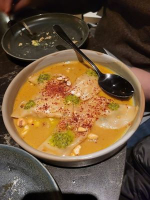 Corn Gyoza at Planta Queen in Chicago