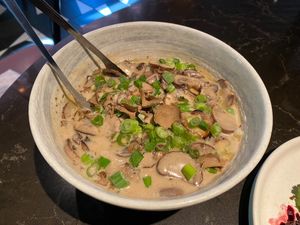 Truffle Mushroom Udon at Planta Queen in Chicago