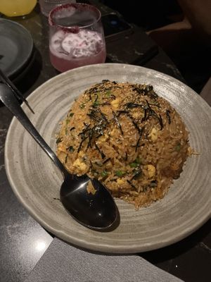 Kimchi fried rice  at Planta Queen in Chicago