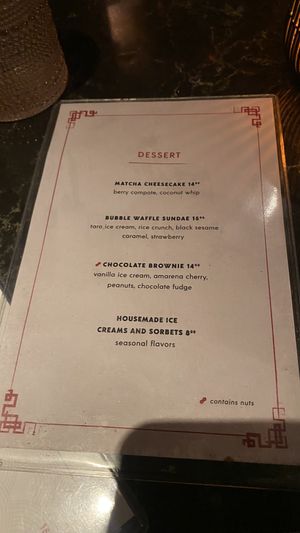 Desserts   at Planta Queen in Chicago