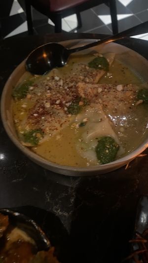 Corn dumplings  at Planta Queen in Chicago