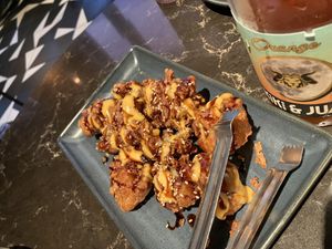 Firecracker wings  at Planta Queen in Chicago