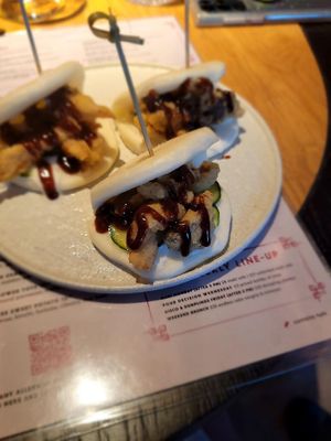 Bao sliders at Planta Queen in Chicago