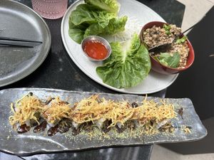 Firecracker Roll    at Planta Queen in Chicago