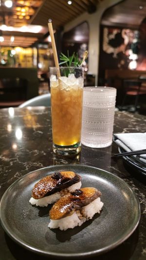 Eggplant Nigiri at Planta Queen in Chicago