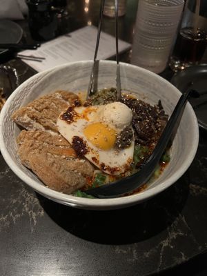 Chicken Katsu Winter special #Veganuary at Planta Queen in Chicago