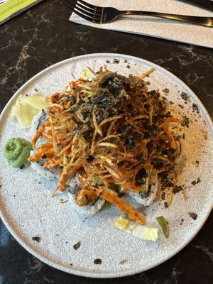 Volcano Sushi Roll  at Planta Queen in Chicago