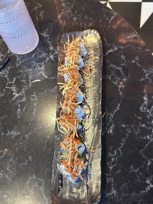 Firecracker sushi roll  at Planta Queen in Chicago