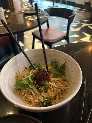 Sesame peanut noodle  at Planta Queen in Chicago