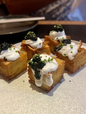 1,000 layer crispy potatoes   at Planta Queen in Chicago