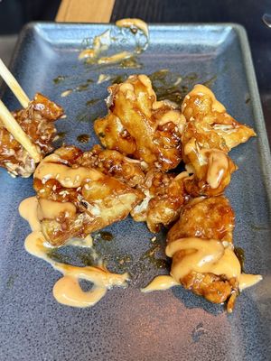 Cauliflower appetizer. So yummy!  at Planta Queen in Chicago