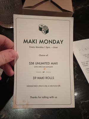 Monday deal at Planta Queen in Chicago