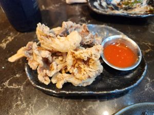Fried mushrooms at Planta Queen in Chicago