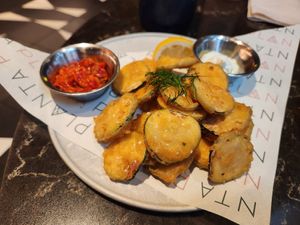 Zucchini chips at Planta Queen in Chicago