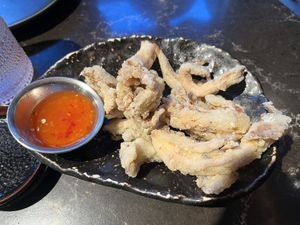 Chicken fried mushrooms  at Planta Queen in Chicago