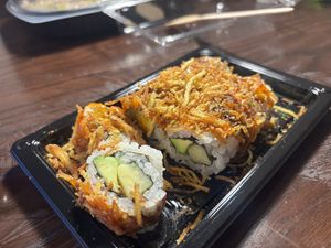 Firecracker roll  at Planta Queen in Chicago