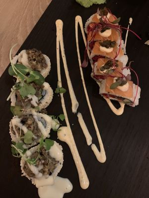   at Bloom Sushi - Quartier des Spectacles in Montreal