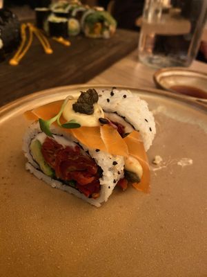 « Saumon » Philadelphia   at Bloom Sushi - Quartier des Spectacles in Montreal