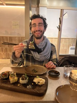 Om nom nom  at Bloom Sushi - Quartier des Spectacles in Montreal