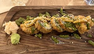 New Delhi roll  at Bloom Sushi - Quartier des Spectacles in Montreal