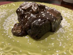 Brownie  at The Den - A plant-based experience in Oeiras