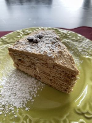 bolo de bolacha   at The Den - A plant-based experience in Oeiras