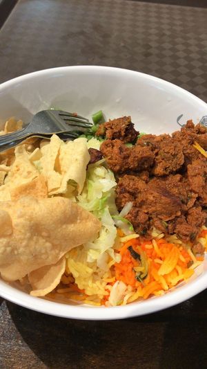 Nasi Briyani  at Gokul Raas Vegetarian - Lau Pa Sat in Central Singapore