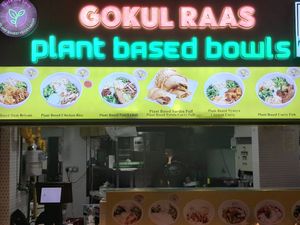 Shop Front. at Gokul Raas Vegetarian - Lau Pa Sat in Central Singapore