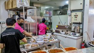 Stall at Gokul Raas Vegetarian - Lau Pa Sat in Central Singapore