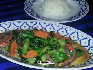 Chinese broccoli at Thai Terrace in Tampa