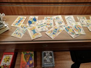 Tarot card Museum at Cafe Tarot - カフェタロ in Tokyo