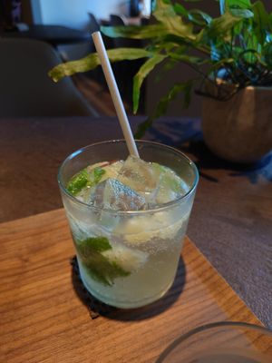 Homemade mint lemonade at Cafe Tarot - カフェタロ in Tokyo