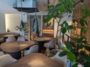 Seating area (upstairs) at Cafe Tarot - カフェタロ in Tokyo
