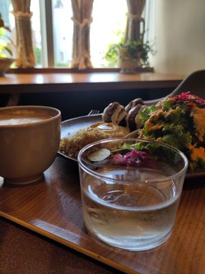Falafel Plate at Cafe Tarot - カフェタロ in Tokyo