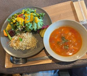 Soup meal  at Cafe Tarot - カフェタロ in Tokyo
