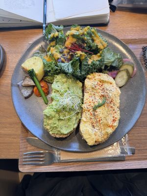 Open sandwich  at Cafe Tarot - カフェタロ in Tokyo