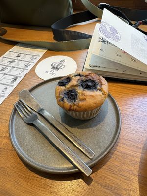 Blueberry muffin  at Cafe Tarot - カフェタロ in Tokyo
