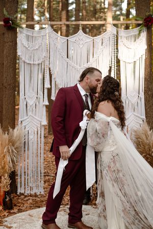 Wedding in The Woods at The Sanctuary Story in Hauppauge