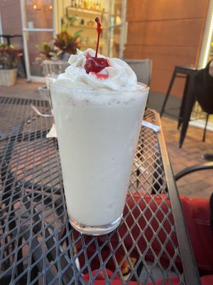 Vanilla milkshake  at Suki's Vegan in Gainesville