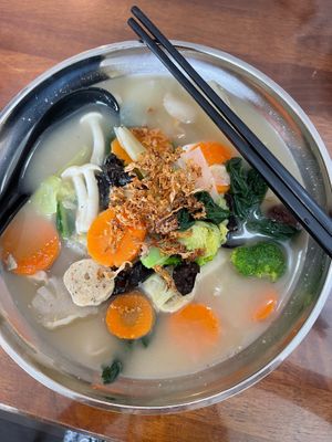 Organic Mee Sua Ginger Soup RM14.90 at Botanique Vegetarian Private Kitchen in Petaling Jaya