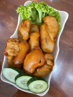 KFC Fried Mushroom RM14 at Botanique Vegetarian Private Kitchen in Petaling Jaya