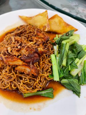 Wan Tan Mee RM12.90
 at Botanique Vegetarian Private Kitchen in Petaling Jaya