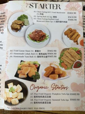   at Botanique Vegetarian Private Kitchen in Petaling Jaya